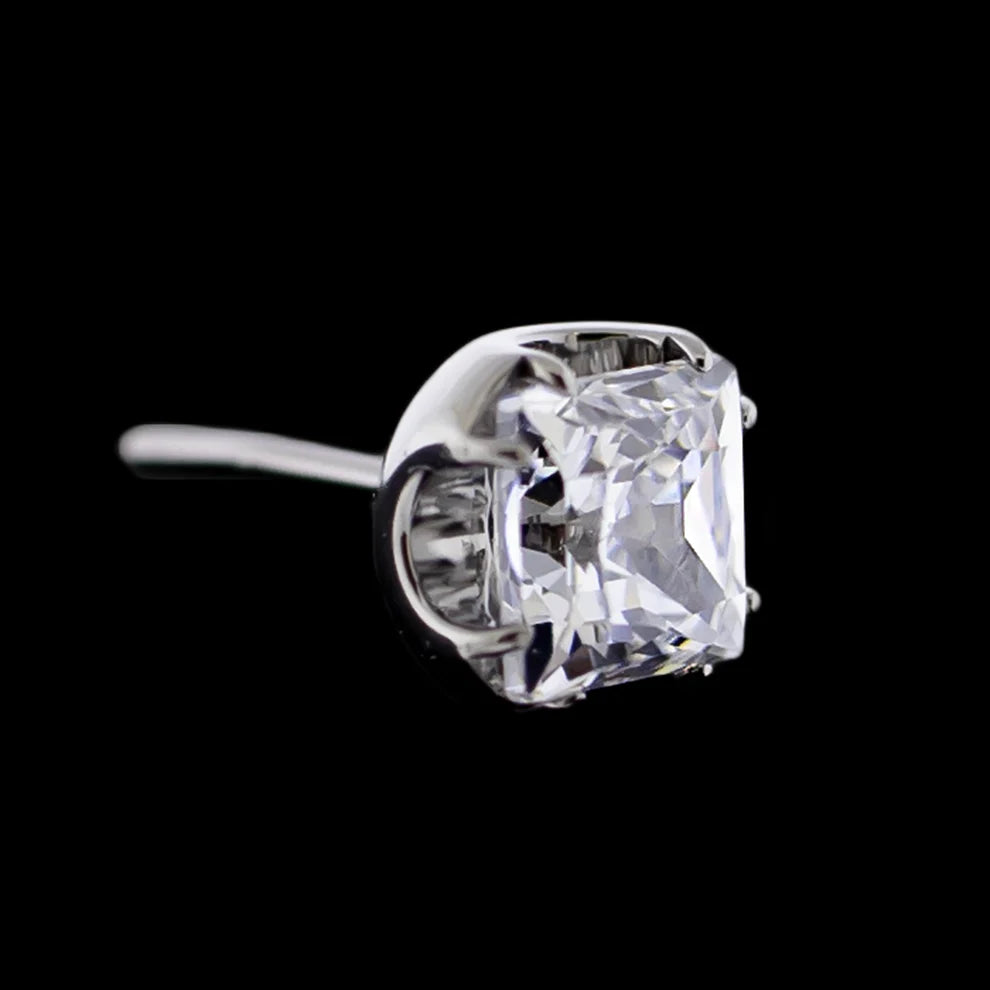 Axel Square Prong Set Low Profile End