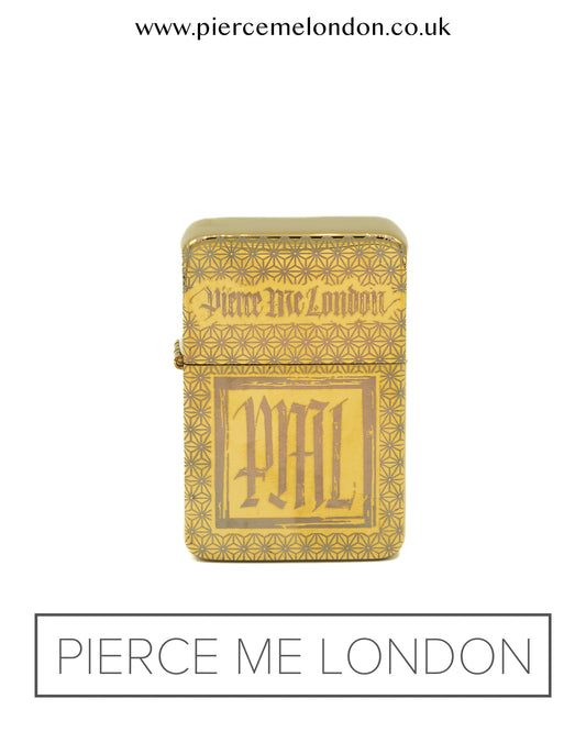 PML golden Zippo-like lighter