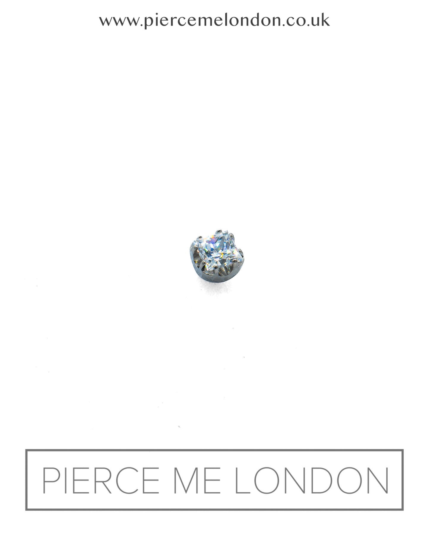 Axel Square Prong Set Low Profile End