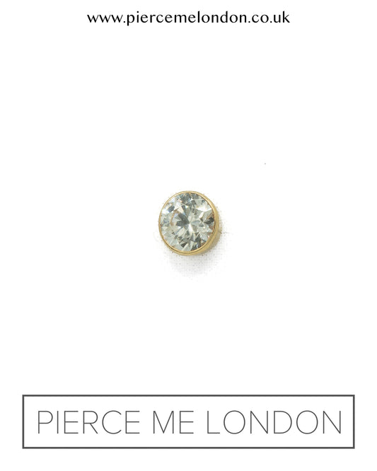Bezel Set CZ Attachment