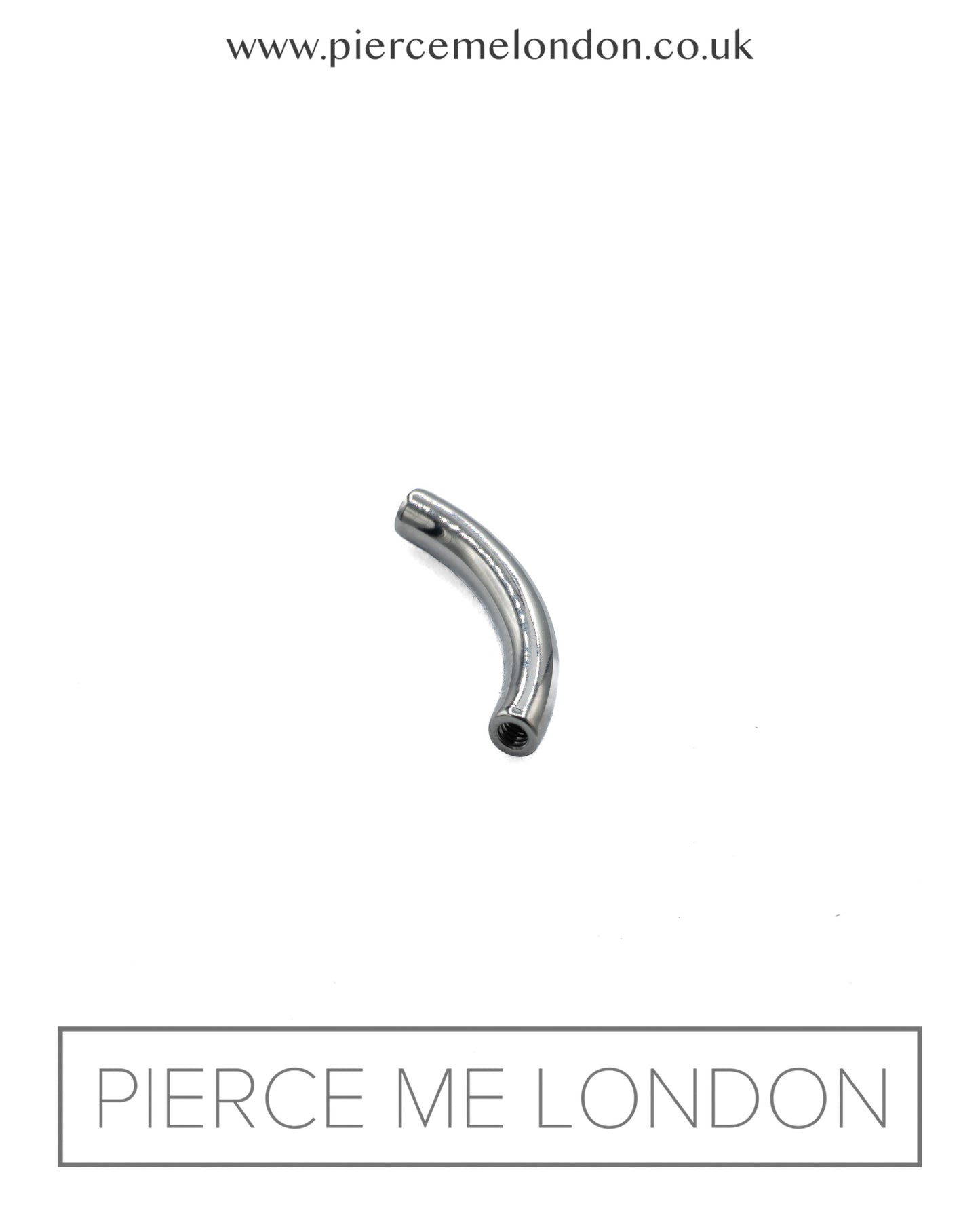 Curved Barbell Titanium (Le Roi)