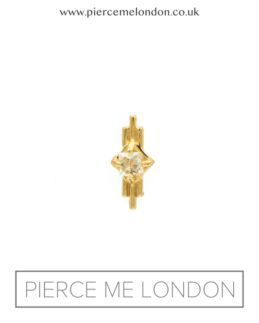 Dusk Pin & Gemstone Attachment YG
