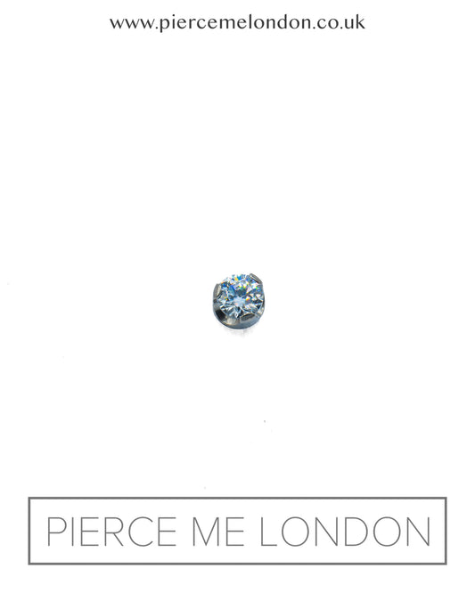 Keon Round Prong Set Low Profile End